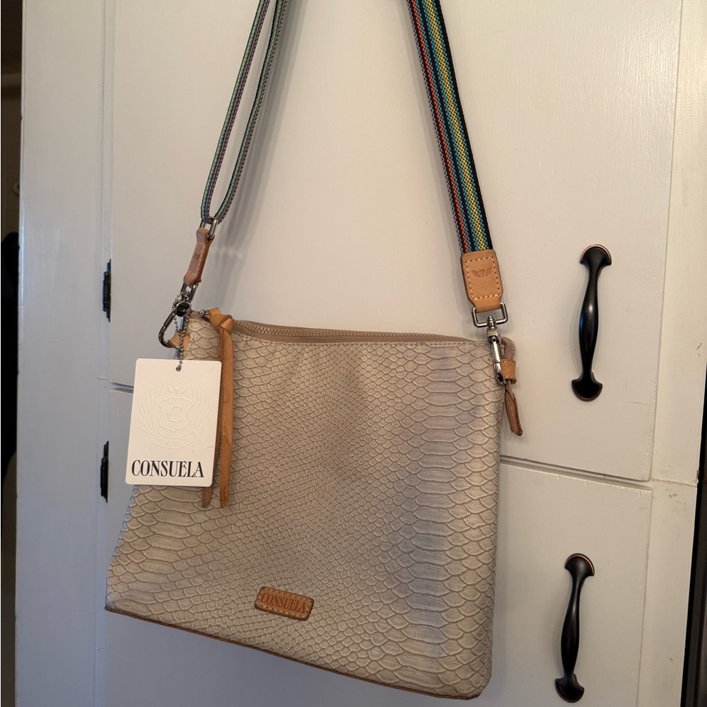 Consuela Beige Downtown Crossbody bag